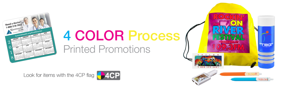 4 Color Process Imprinted Promotions