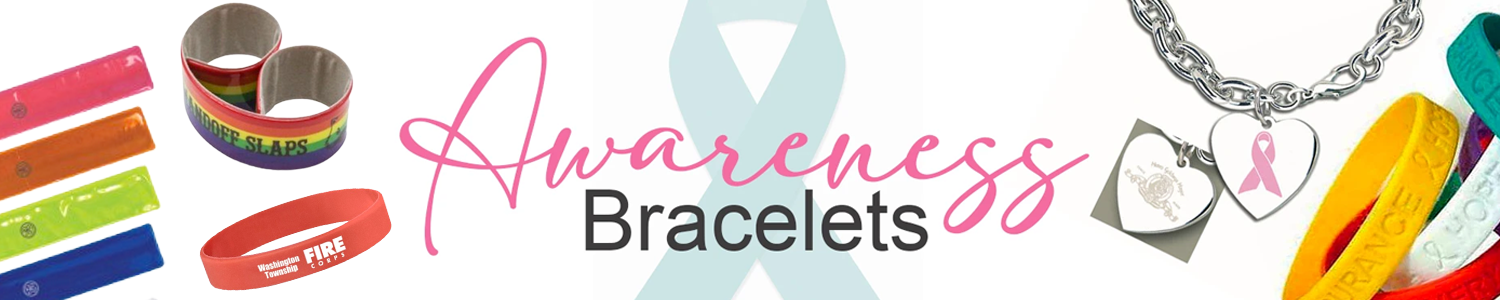 Custom  Awareness Bracelets 