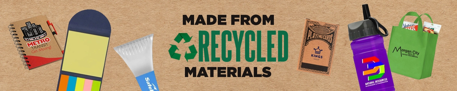 Promotional Products Made from Recycled Materials