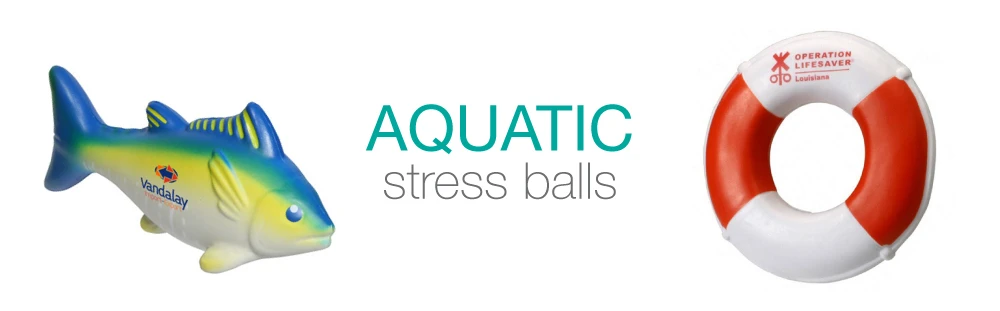 Custom Aquatic Stress Relievers