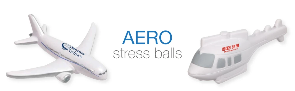 Custom Aeronautics Stress Balls - Air Travel