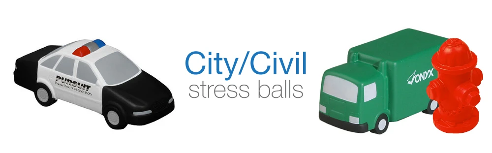 Custom City/Civil Stress Balls