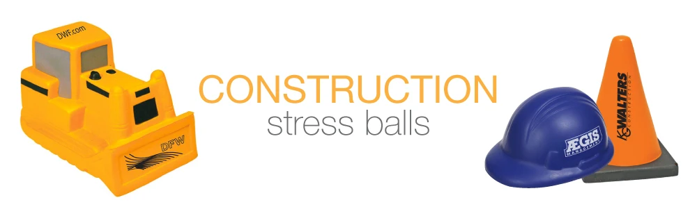 Custom Construction Stress Balls