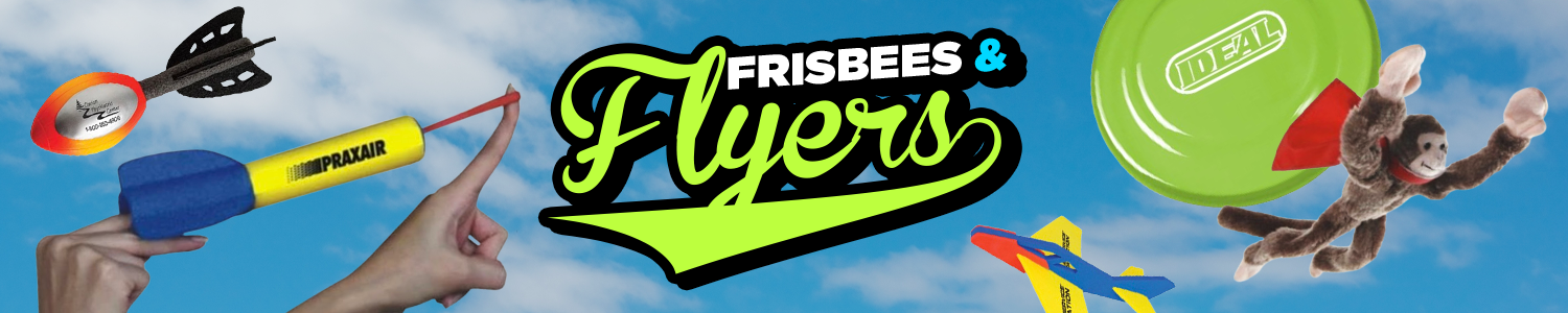 Custom Frisbees, Gliders, Rockets & Flyers