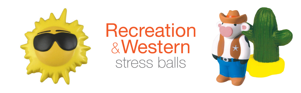 Custom Recreation Stress Balls- Western Stress Balls