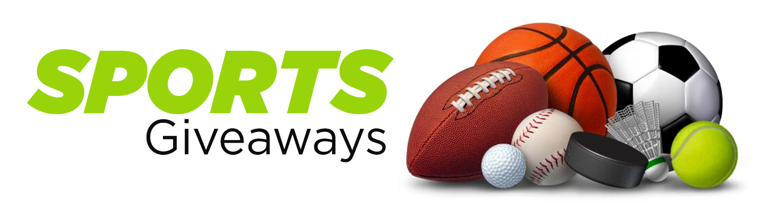 Sports equipment giveaways