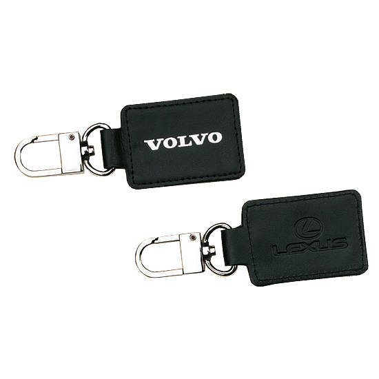 Promotional Leather Essential Key Tag 