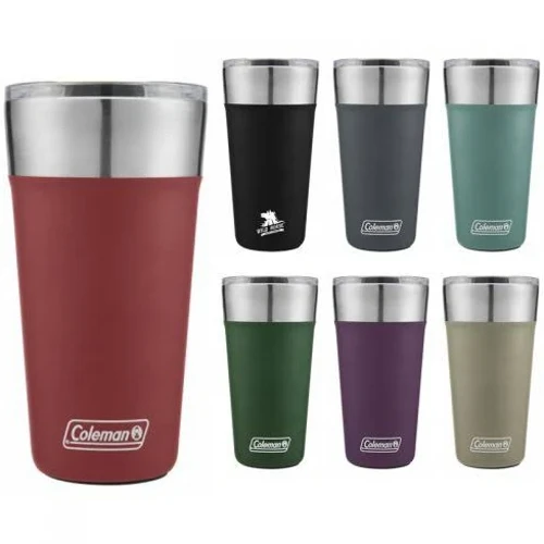 Coleman Brew Insulated Stainless Steel Tumbler Black 20 oz