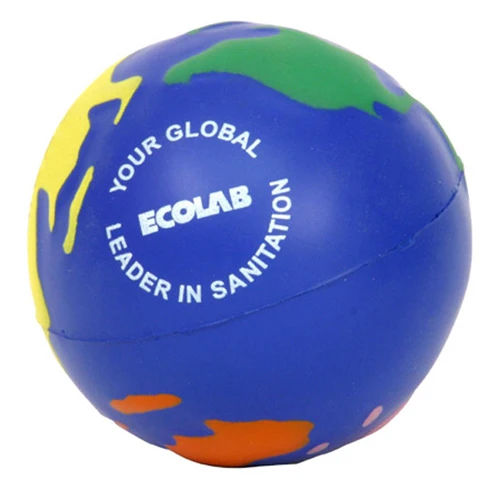 Promotional Multi-Colored Earthball Stress Reliever