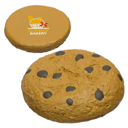 Promotional Chocolate Chip Cookie Stress Reliever
