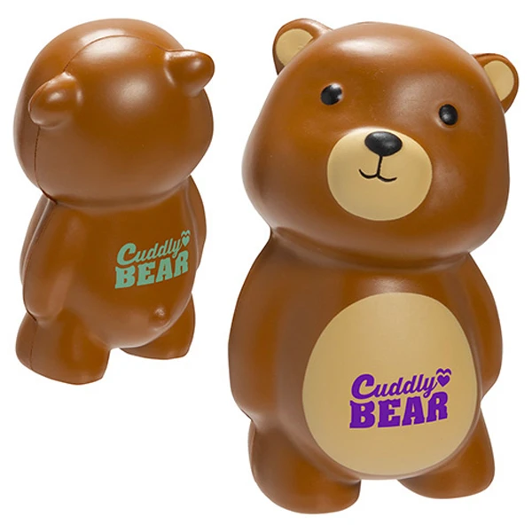 Promotional Cuddly Bear Slo-Release Squishy Stress Ball