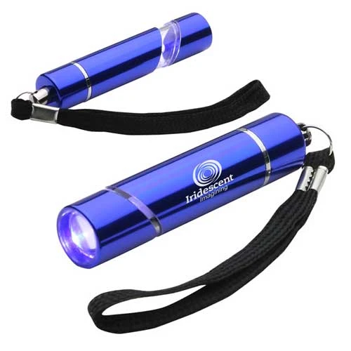 Promotional Blue Aluminum Scope LED Flashlight