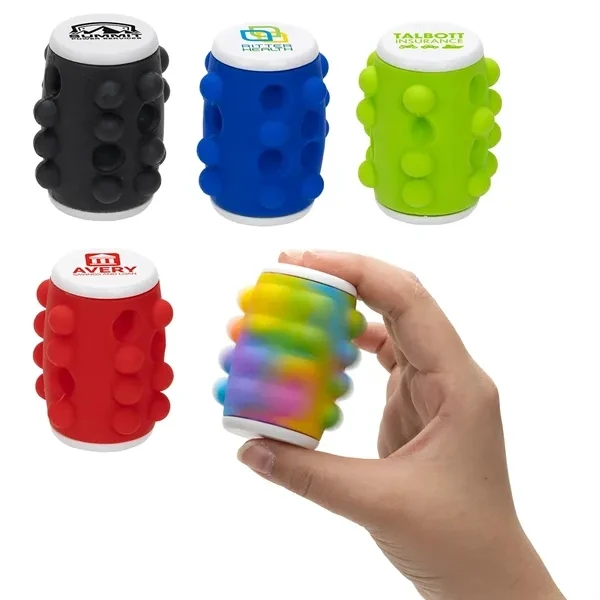 Promotional Push Pop Spinning Top