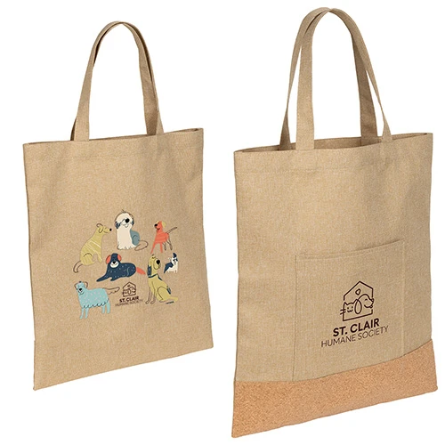 Promotional Carina RPET & Cork Tote Bag