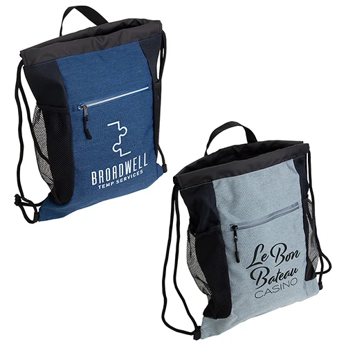 Promotional Greystone Drawstring Backpack