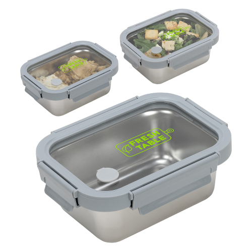 Promotional Microwaveable Stainless Steel Lunch Box 