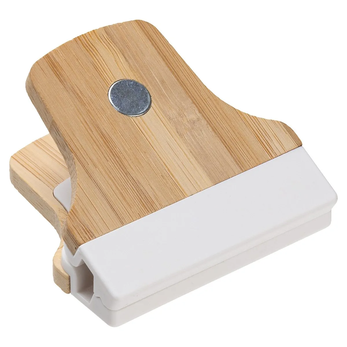 Promotional Bamboo Magnetic Power Clip