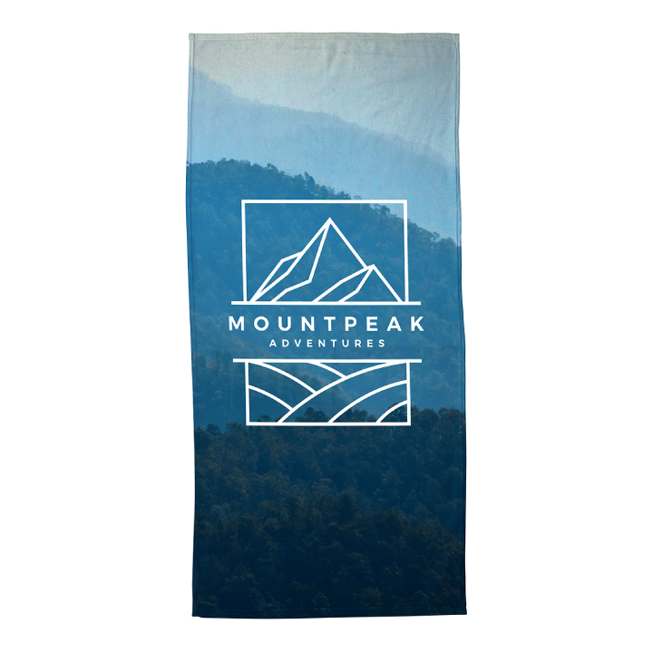 Silk Touch Beach Blanket/Towel Promotional Silk Touch Beach Blanket/Towel