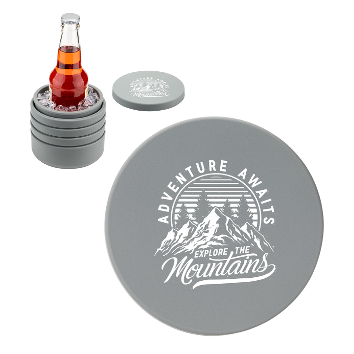 Collapsible Wine Cooler & Ice Bucket Promotional Collapsible Wine Cooler & Ice Bucket