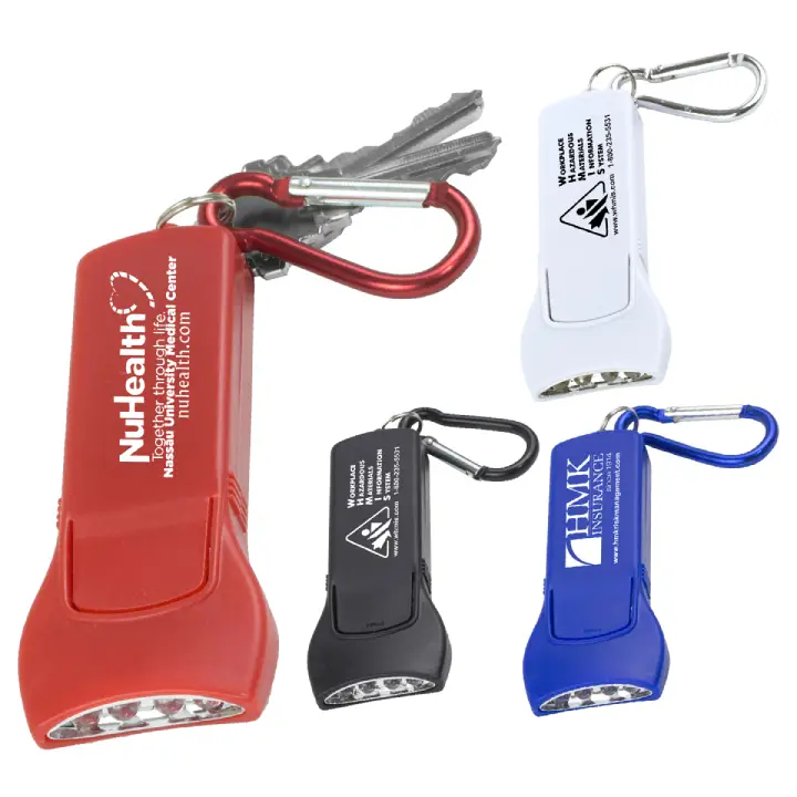 Beamer 4 LED Keyholder Keylite with Carabiner Promotional Beamer 4 LED Keyholder Keylite with Carabiner