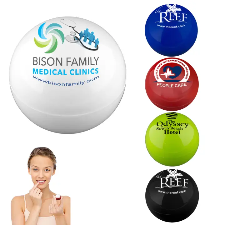 Vanilla Scented Lip Moisturizer Ball Promotional Vanilla Scented Lip Moisturizer Ball