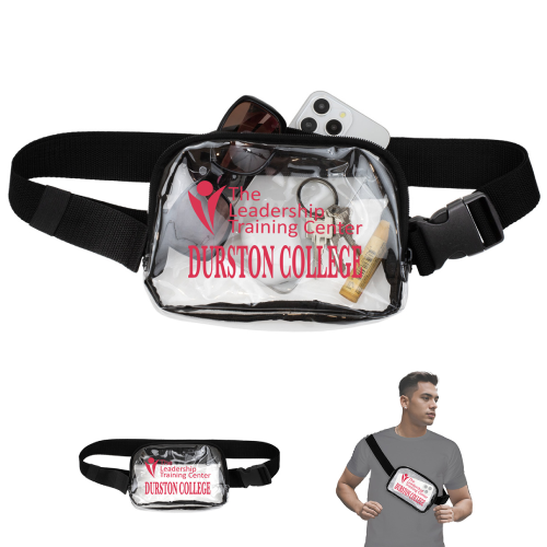 Promotional Clear Cross Body/Waist Pack