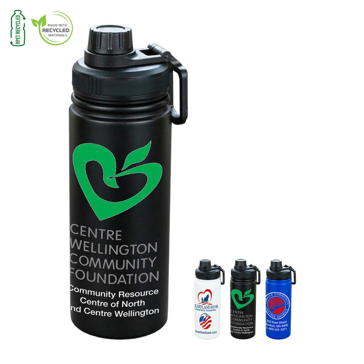 19 OZ Recycled Double Wall Stainless Steel Tumbler Promotional 19 OZ Recycled Double Wall Stainless Steel Tumbler