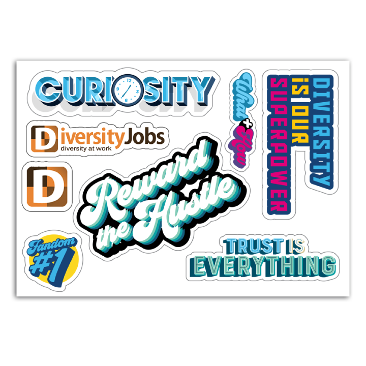 5” x 7” Full Color Removeable Sticker Promotional 5” x 7” Full Color Removeable Sticker