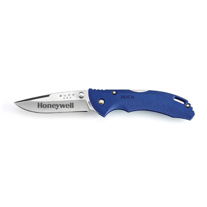 Custom Buck® Bantam™ BBW Blue Lockback Knife Promotional Custom Buck® Bantam™ BBW Blue Lockback Knife