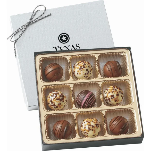 Promotional Truffle Gift Box with 9 Truffles