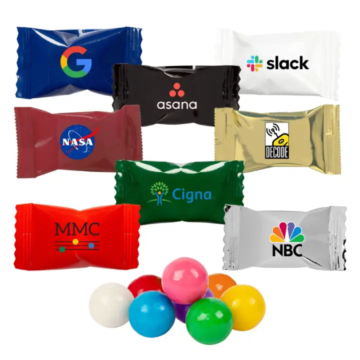 Rainbow Bubble Gum Promotional Rainbow Bubble Gum