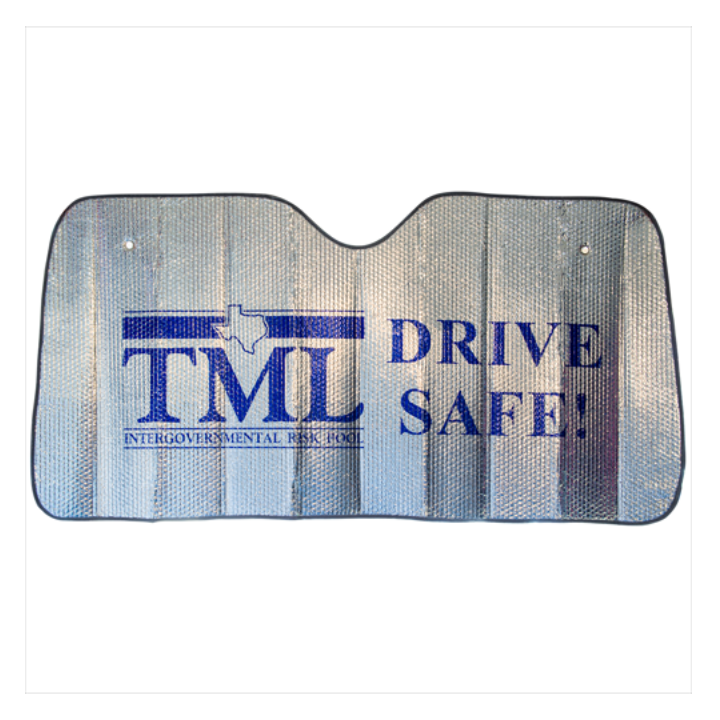 Mylar Accordion Fold Sunshade Promotional Mylar Accordion Fold Sunshade