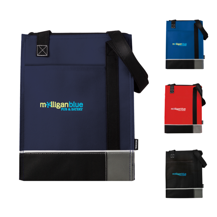 Koozie® Tri-Tone Lunch Sack Promotional Koozie® Tri-Tone Lunch Sack