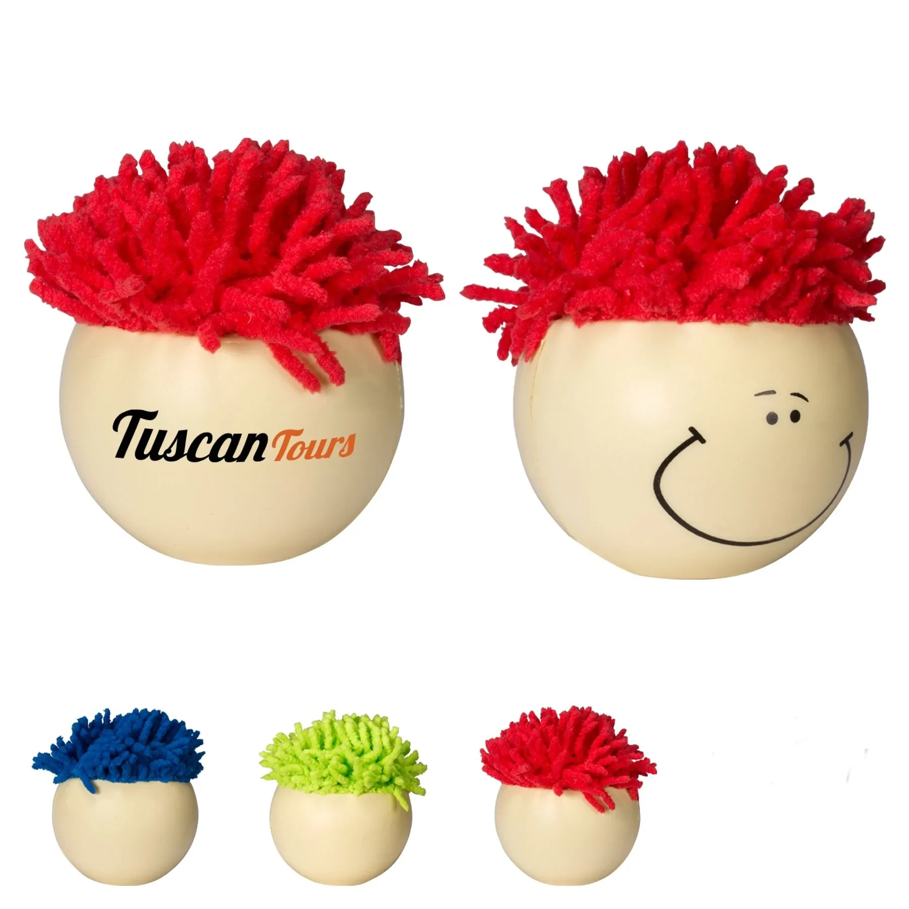 MopToppers Smiling Multicultural Stress Ball Promotional MopToppers Smiling Multicultural Stress Ball