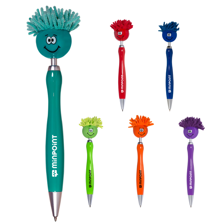 MopToppers® Spinner Ball Pen Promotional MopToppers® Spinner Ball Pen
