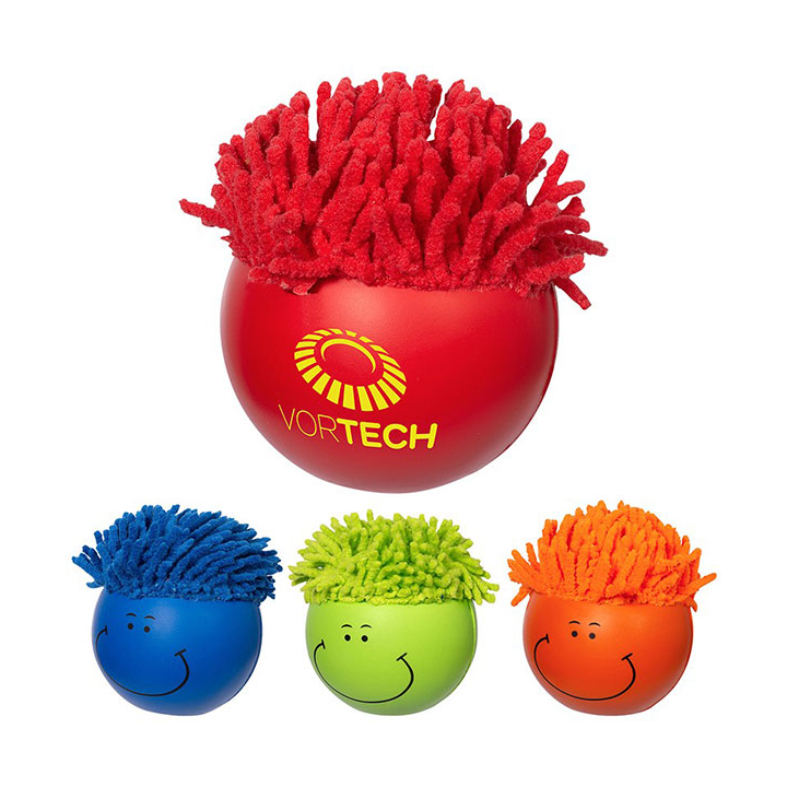 Moptoppers® Stress Reliever Solid Colors Promotional Moptoppers® Stress Reliever Solid Colors