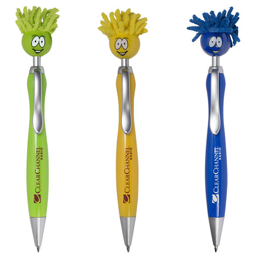 Promotional Emoji MopTopper Pen