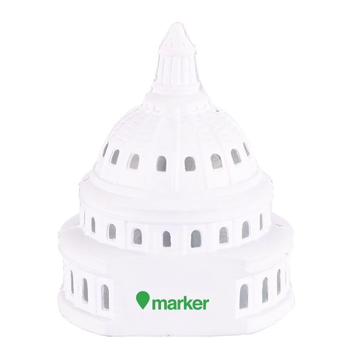 Promotional Capitol Dome Shape Stress Ball