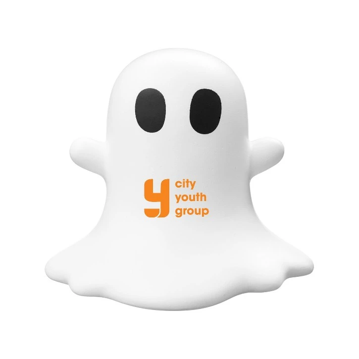 Promotional Halloween Ghost Shape Stress Ball 