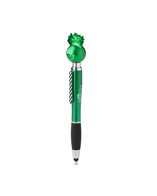 Promotional Green Lite-Up Goofy Group™ Stylus Pen