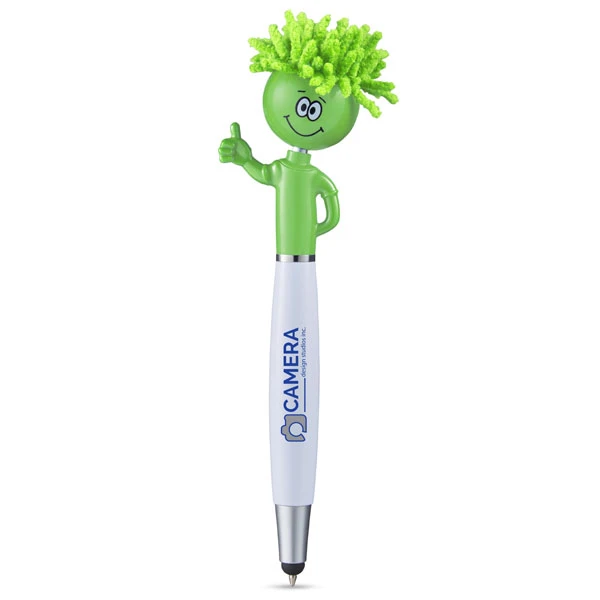 Promotional Green Thumbs Up Moptoppers® Pen