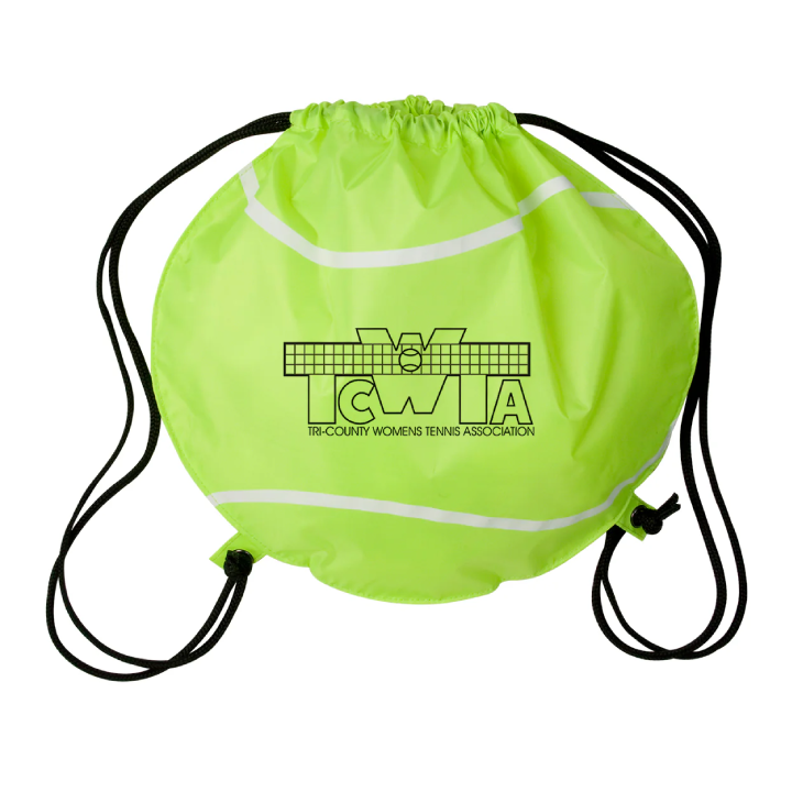 Tennis Ball Drawstring Bag Promotional Tennis Ball Drawstring Bag