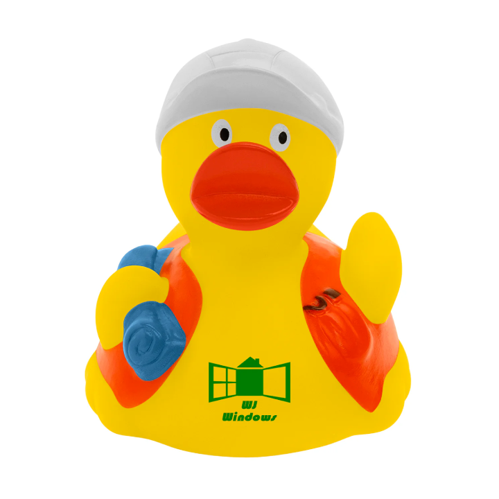 Rubber Safety Construction Duck Promotional Rubber Safety Construction Duck