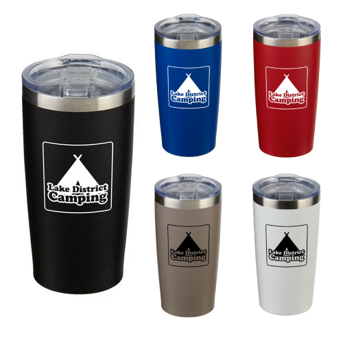 Promotional Everest Powder Coated Stainless Steel Tumbler- 20oz