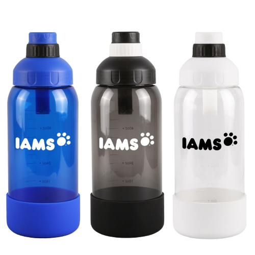 Promotional Tritan Bottle with Silicone Pet Bowl