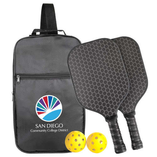 Promotional 4-Piece Carbon Fiber Pickleball Set