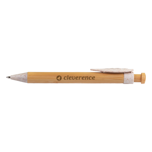 Promotional Bamboo & Wheat Straw Ballpoint Pen