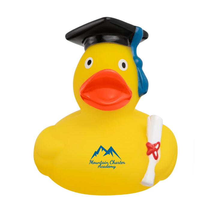 Graduation Rubber Duck Promotional Graduation Rubber Duck