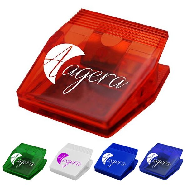 Magnetic Paper Clip Dispenser With Logo Imprint