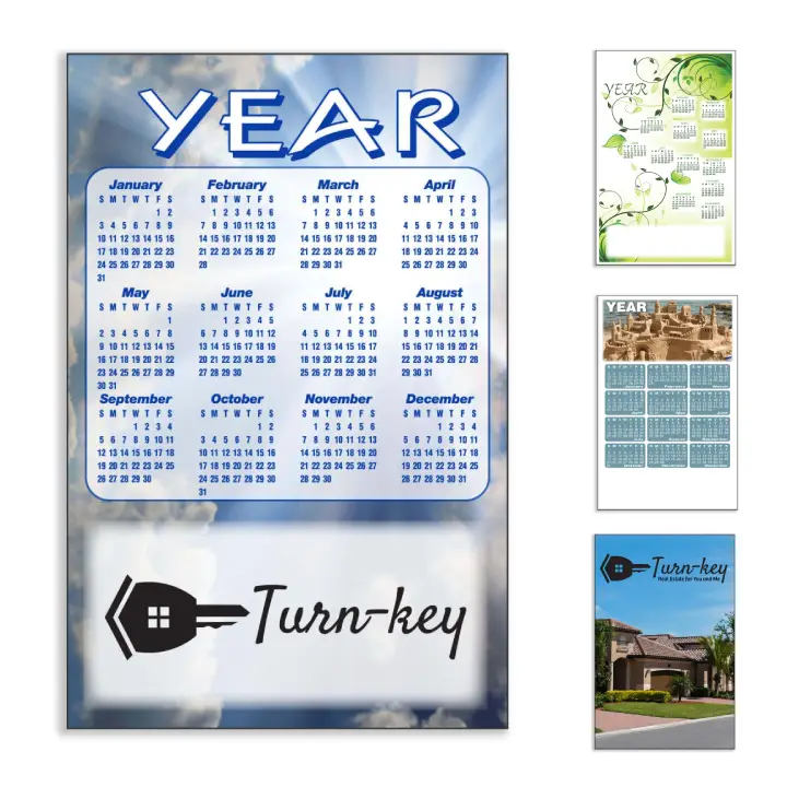 XL Magnetic Calendars Promotional XL Magnetic Calendars